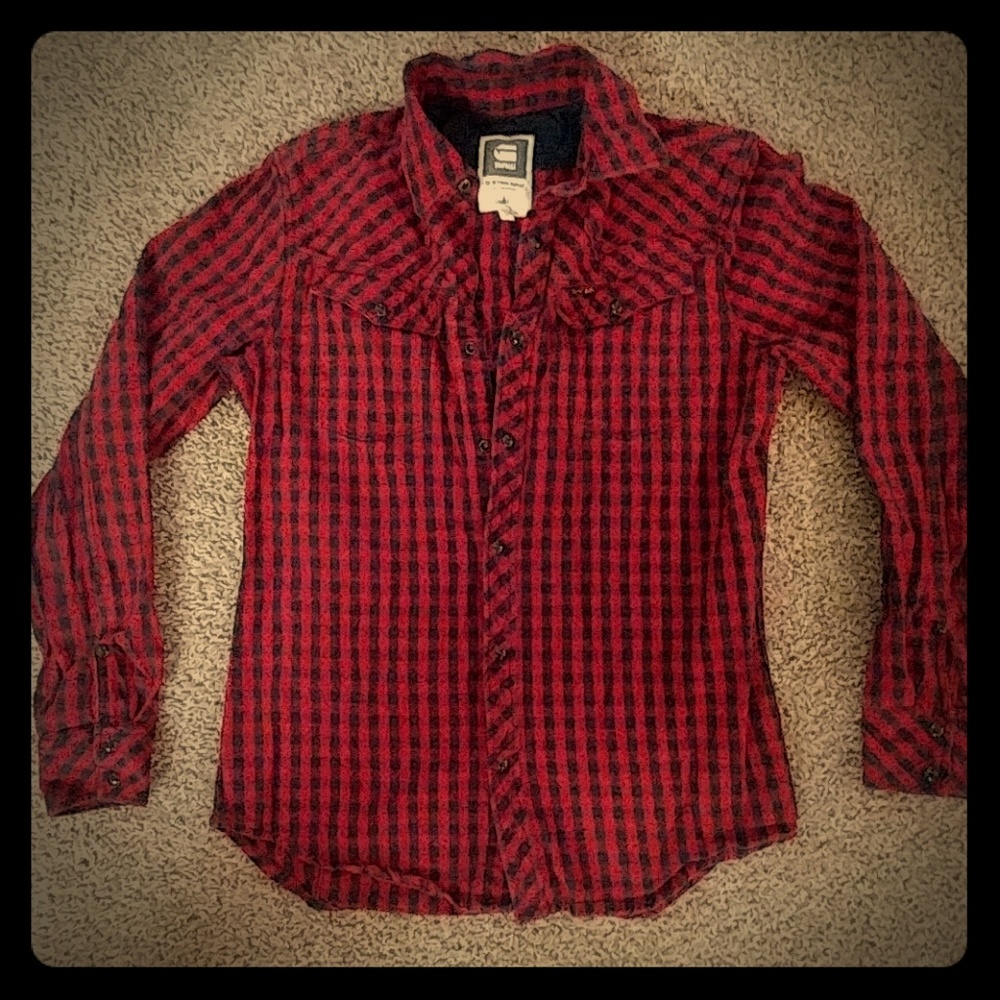G Star Raw Women's Flannel Size M